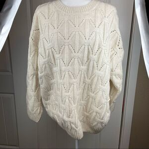 Loved + Adored cable knit sweater
